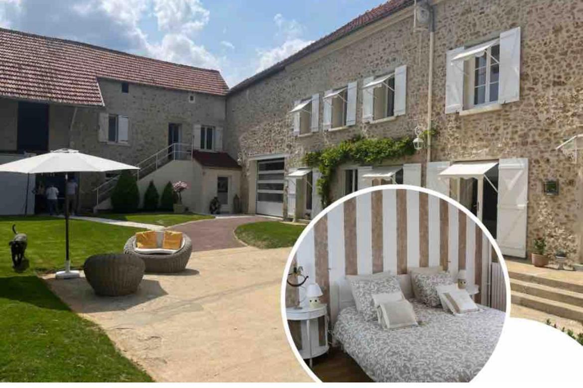 Chambres A La Maison Hermitage Aincourt Buitenkant foto